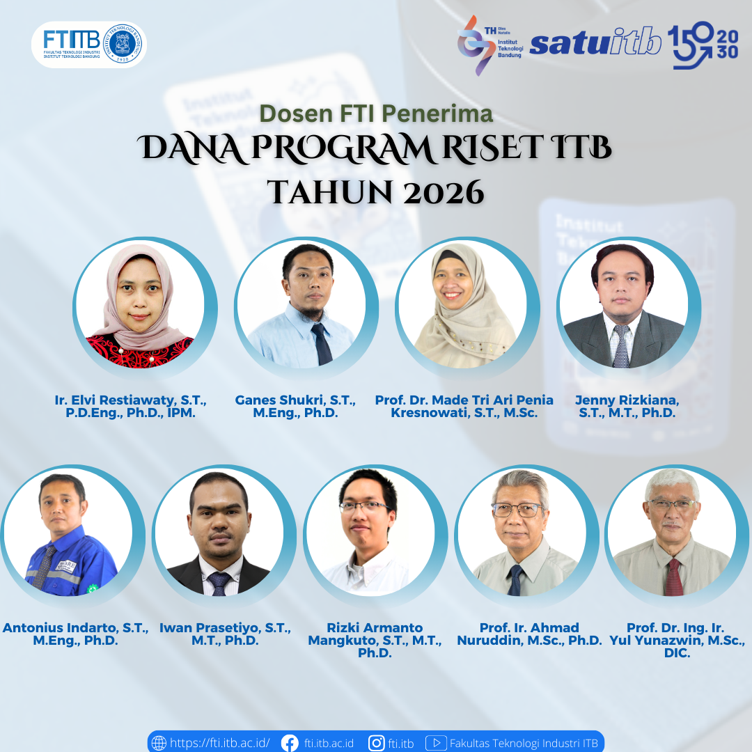 PENERIMA DANA PROGRAM RISET ITB SKEMA RISET UNGGULAN ITB tahun 2026 dan PENERIMA DANA PROGRAM INOVASI ITB SKEMA INOVASI UNGGUL BERDAMPAK tahun 2026