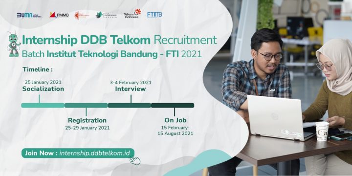 Internship DDB Telkom Recruitment 2021 – FAKULTAS TEKNOLOGI INDUSTRI