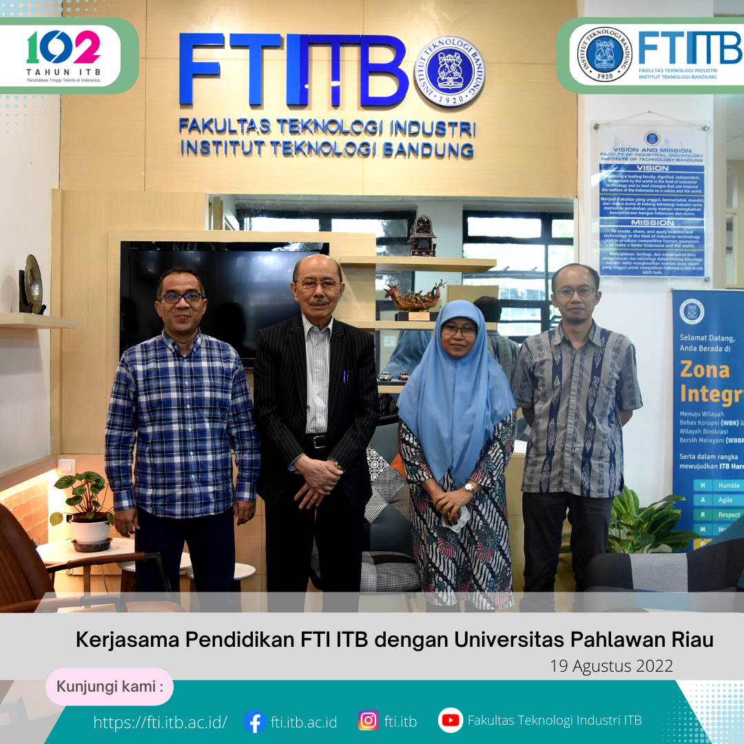 Kerjasama Fti Dengan Pt Pupuk Indonesia Fakultas Teknologi Industri