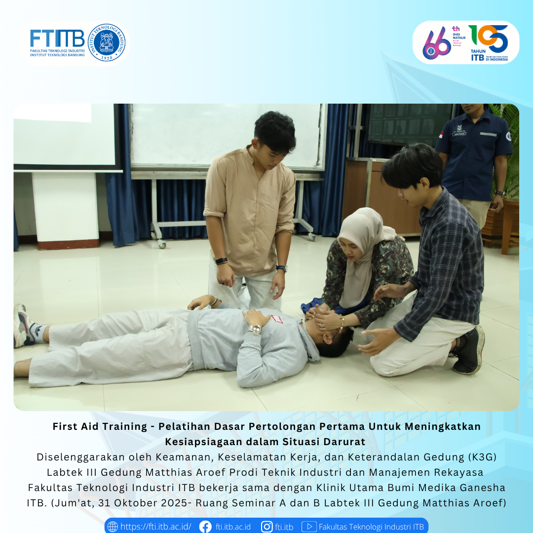 First Aid Training – Pelatihan Dasar Pertolongan Pertama Untuk Meningkatkan Kesiapsiagaan dalam Situasi Darurat