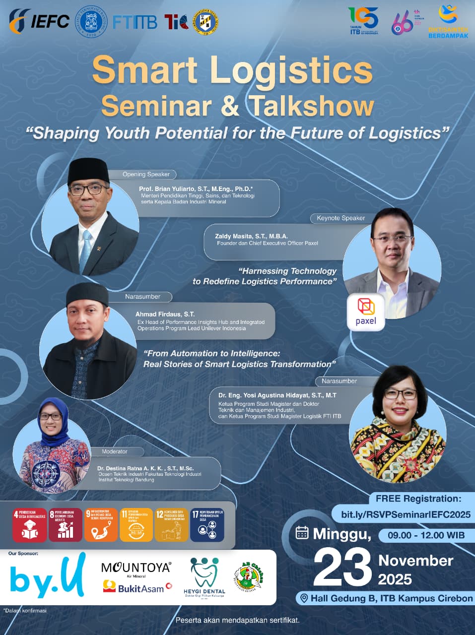 Smart Logistics Seminar & Talkshow 2025 “Shaping Youth Potential for the Future of Logistics”