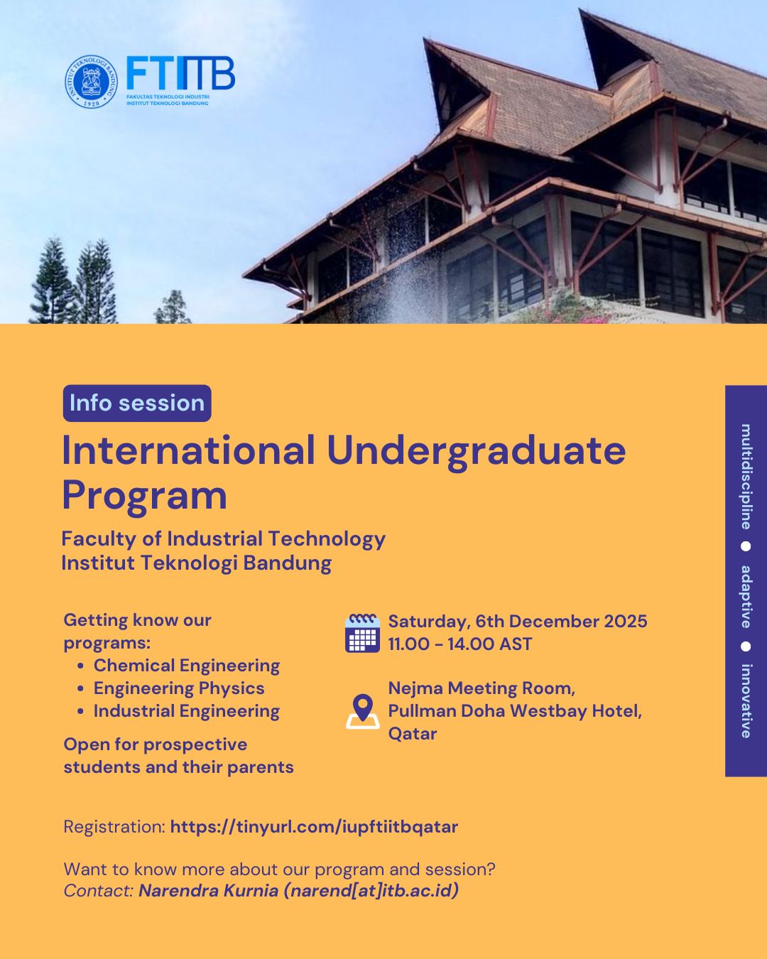 Info Session International Undergraduate Program